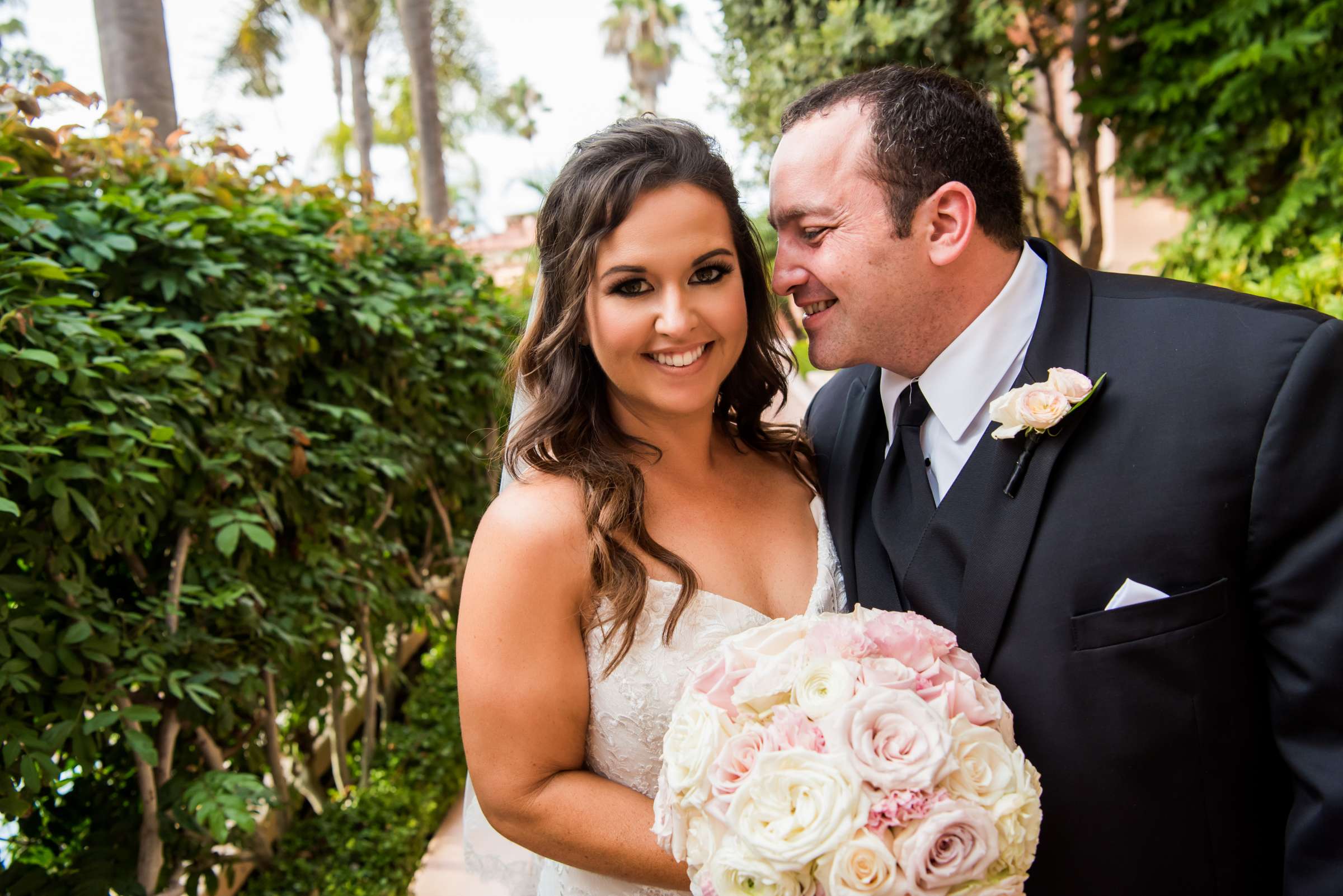 La Valencia Wedding coordinated by First Comes Love Weddings & Events, Aubrey and Jason Wedding Photo #2 by True Photography