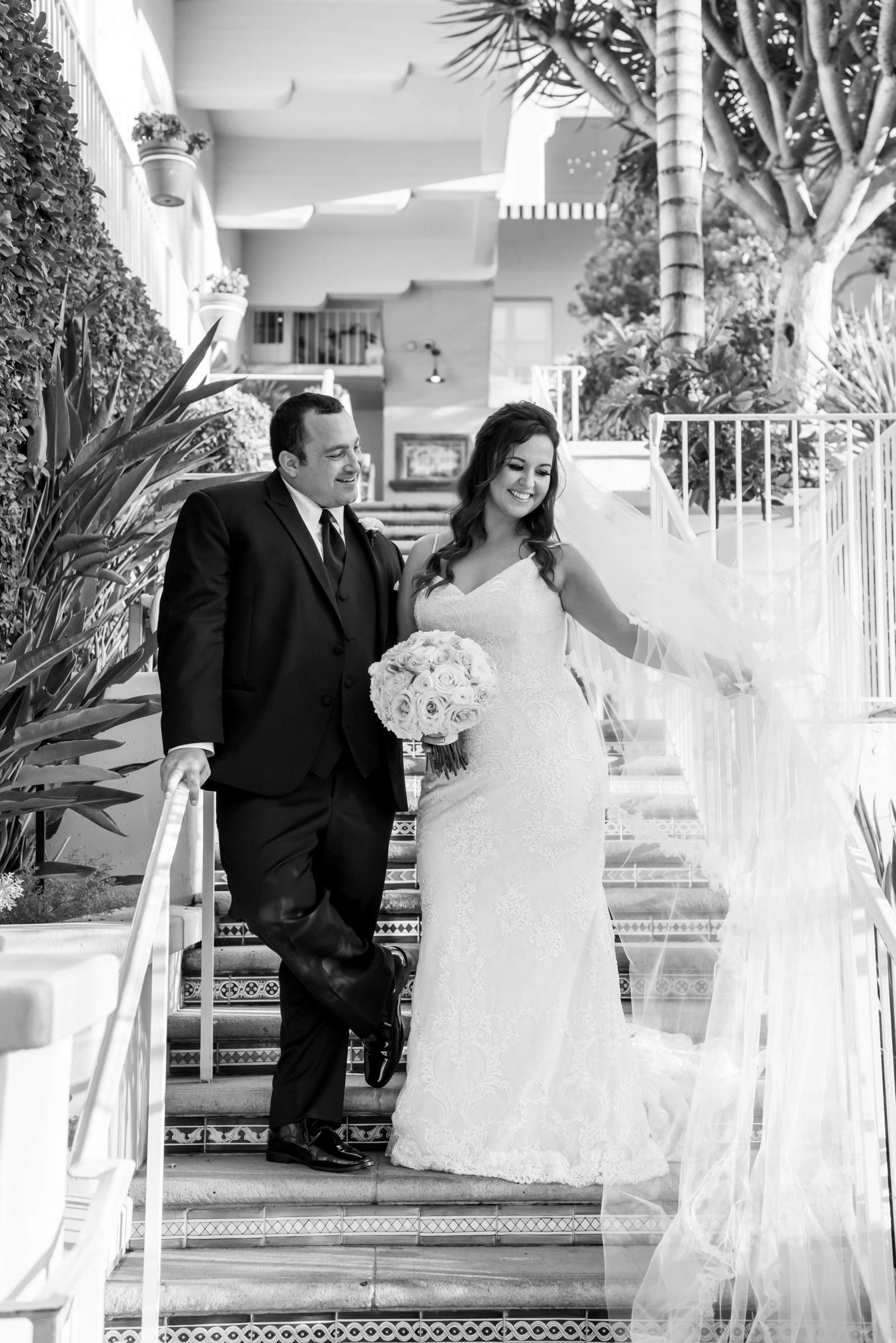 La Valencia Wedding coordinated by First Comes Love Weddings & Events, Aubrey and Jason Wedding Photo #80 by True Photography