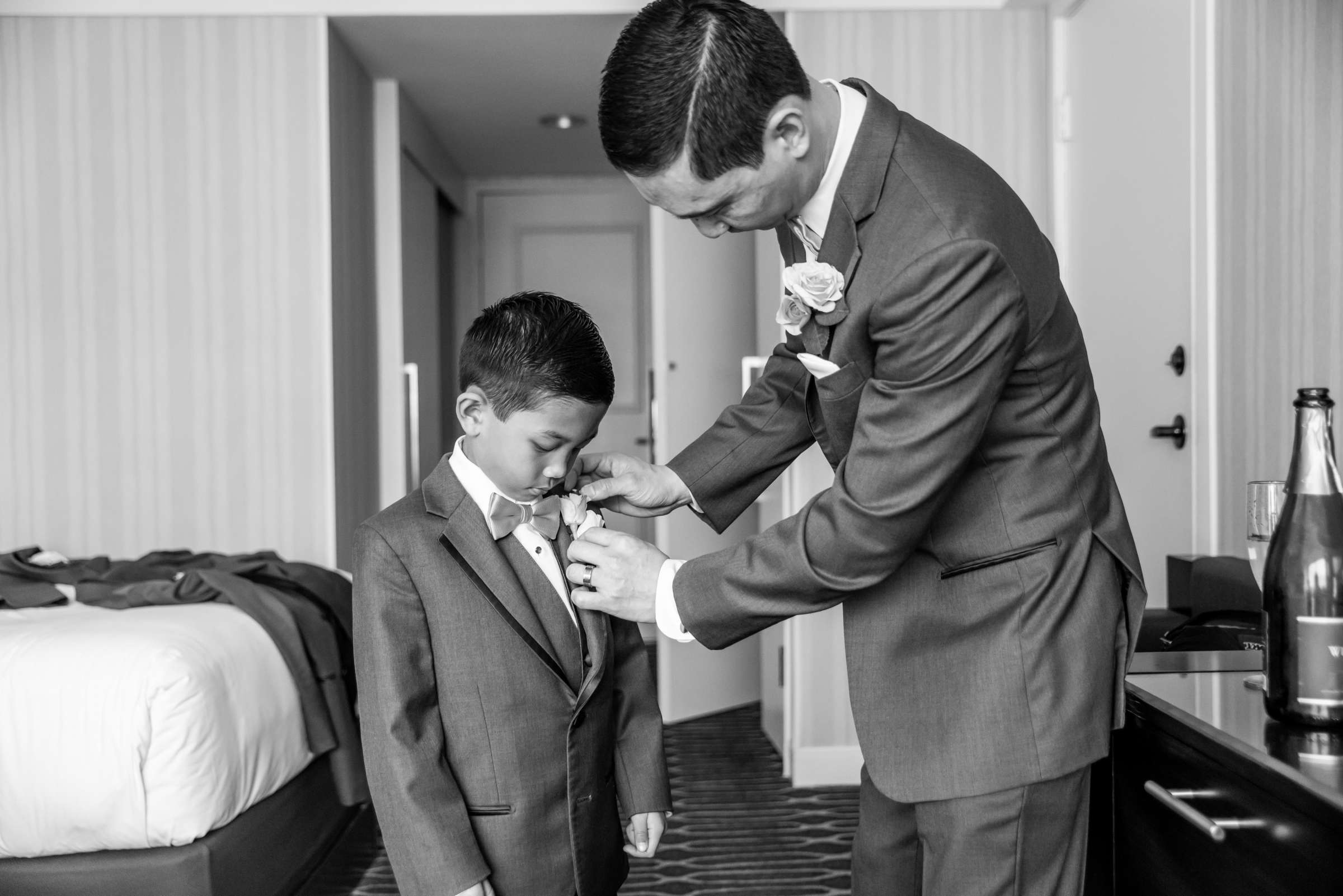 Manchester Grand Hyatt San Diego Wedding coordinated by Bella Mia Exclusive Events, Paula and Jimmy Wedding Photo #28 by True Photography