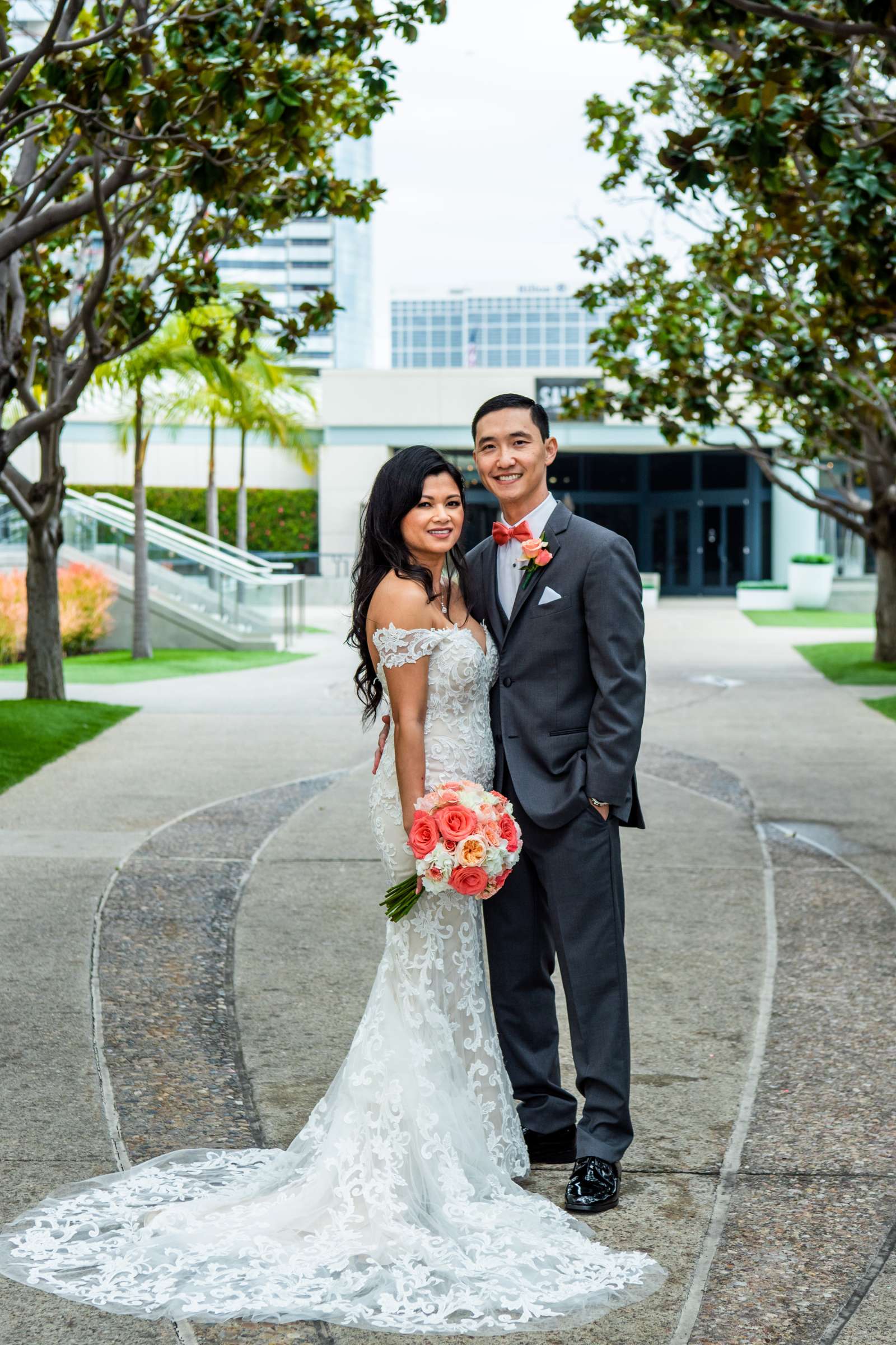 Manchester Grand Hyatt San Diego Wedding coordinated by Bella Mia Exclusive Events, Paula and Jimmy Wedding Photo #63 by True Photography