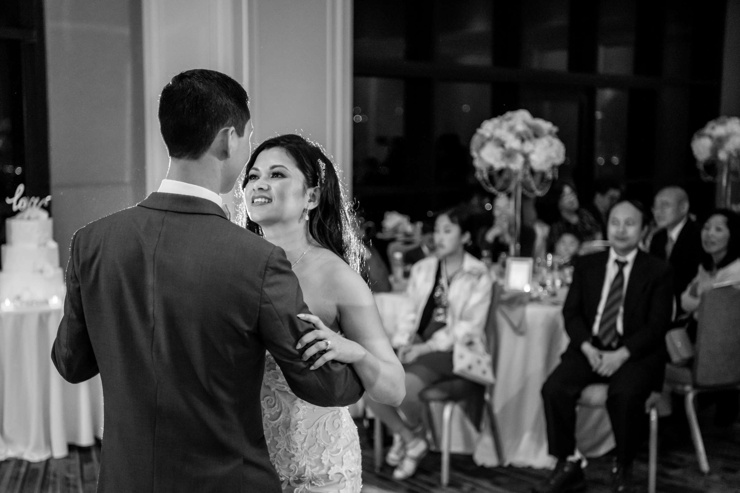 Manchester Grand Hyatt San Diego Wedding coordinated by Bella Mia Exclusive Events, Paula and Jimmy Wedding Photo #97 by True Photography