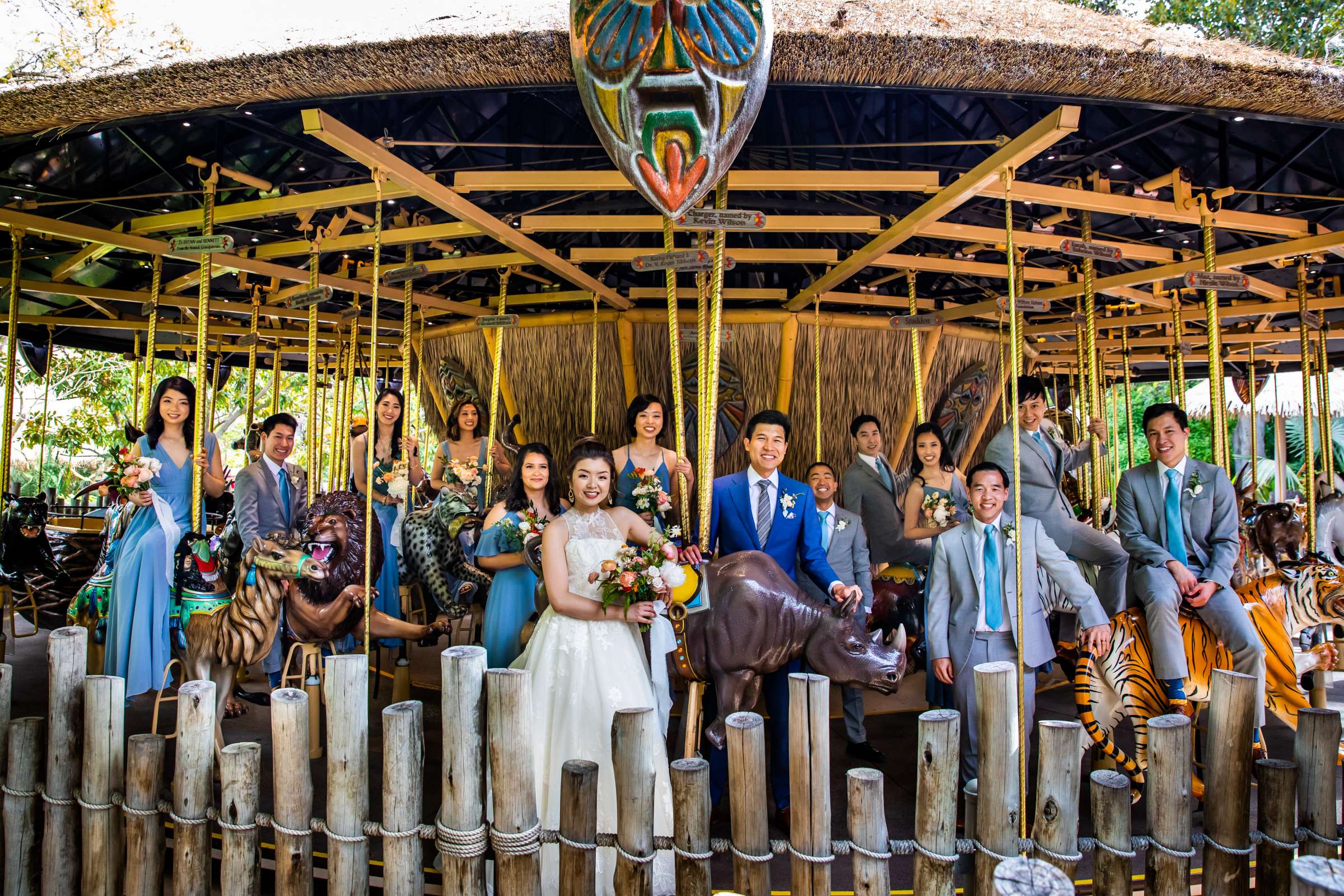 Safari Park Wedding coordinated by Holly Kalkin Weddings, Min and Edward Wedding Photo #539214 by True Photography