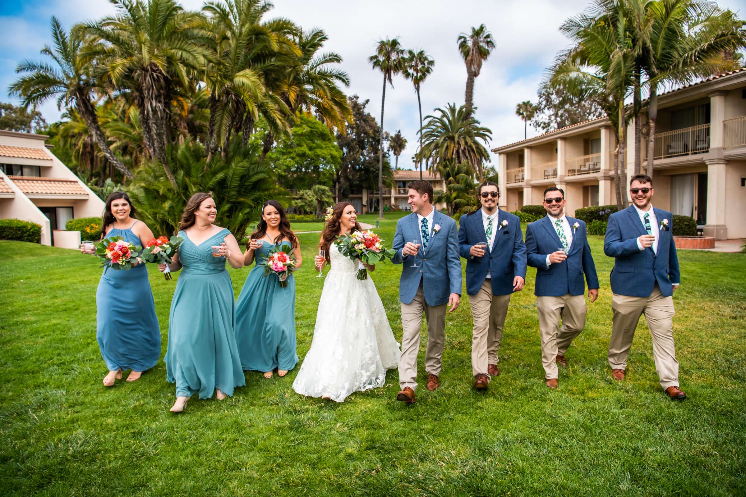 San Diego Mission Bay Resort Wedding coordinated by Cafe Au Love, Lauren and Adam Wedding Photo #15 by True Photography