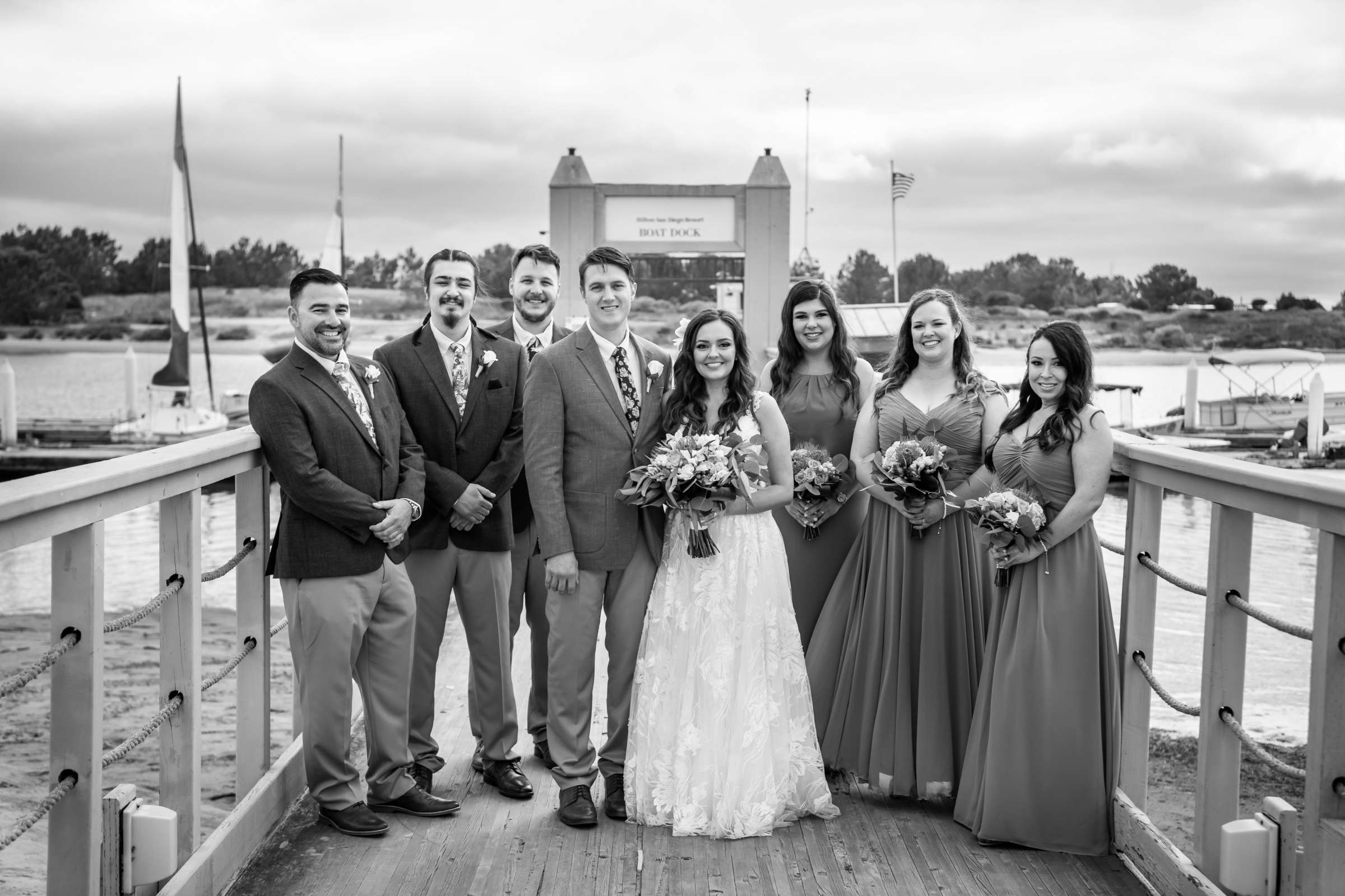 San Diego Mission Bay Resort Wedding coordinated by Cafe Au Love, Lauren and Adam Wedding Photo #111 by True Photography