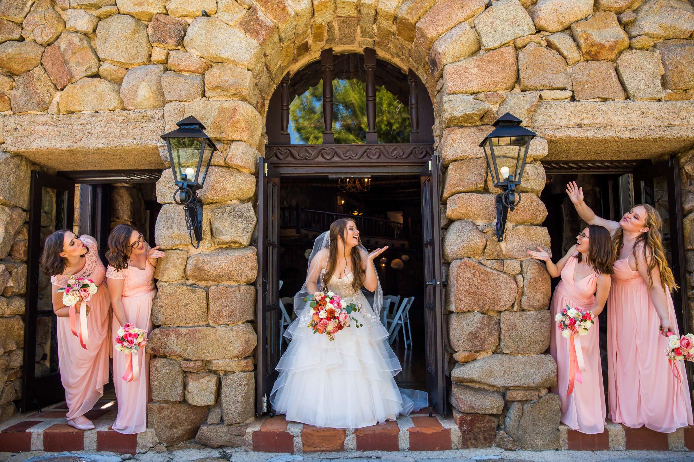 Mt Woodson Castle Wedding coordinated by Personal Touch Dining, Nicole and Noah Wedding Photo #68 by True Photography