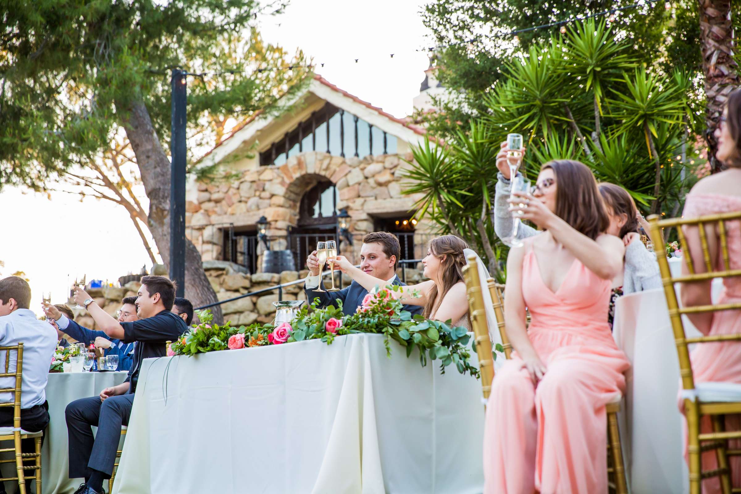 Mt Woodson Castle Wedding coordinated by Personal Touch Dining, Nicole and Noah Wedding Photo #118 by True Photography