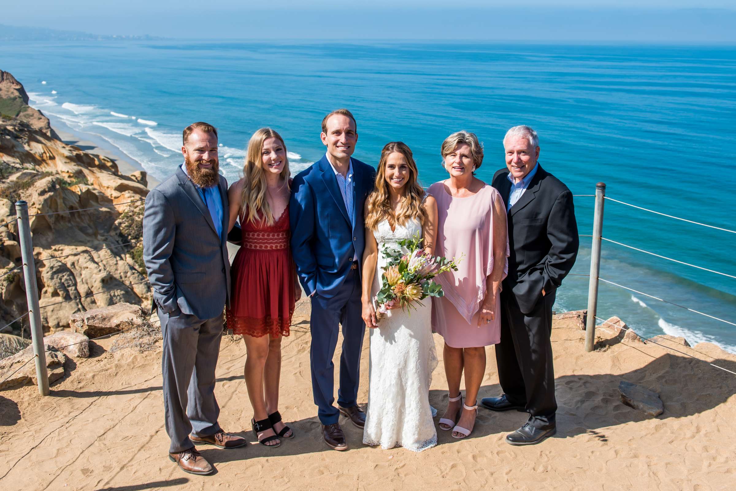 Torrey Pines State Natural Reserve Wedding, Lizzy and Justin Wedding Photo #67 by True Photography