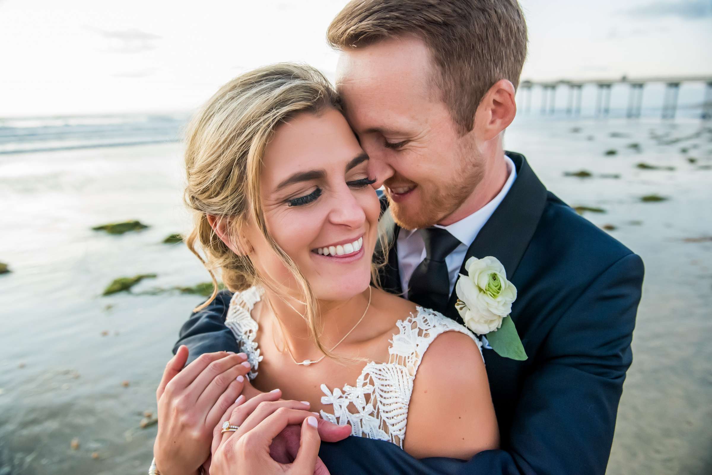 Scripps Seaside Forum Wedding coordinated by First Comes Love Weddings & Events, Kiley and Robert Wedding Photo #580135 by True Photography