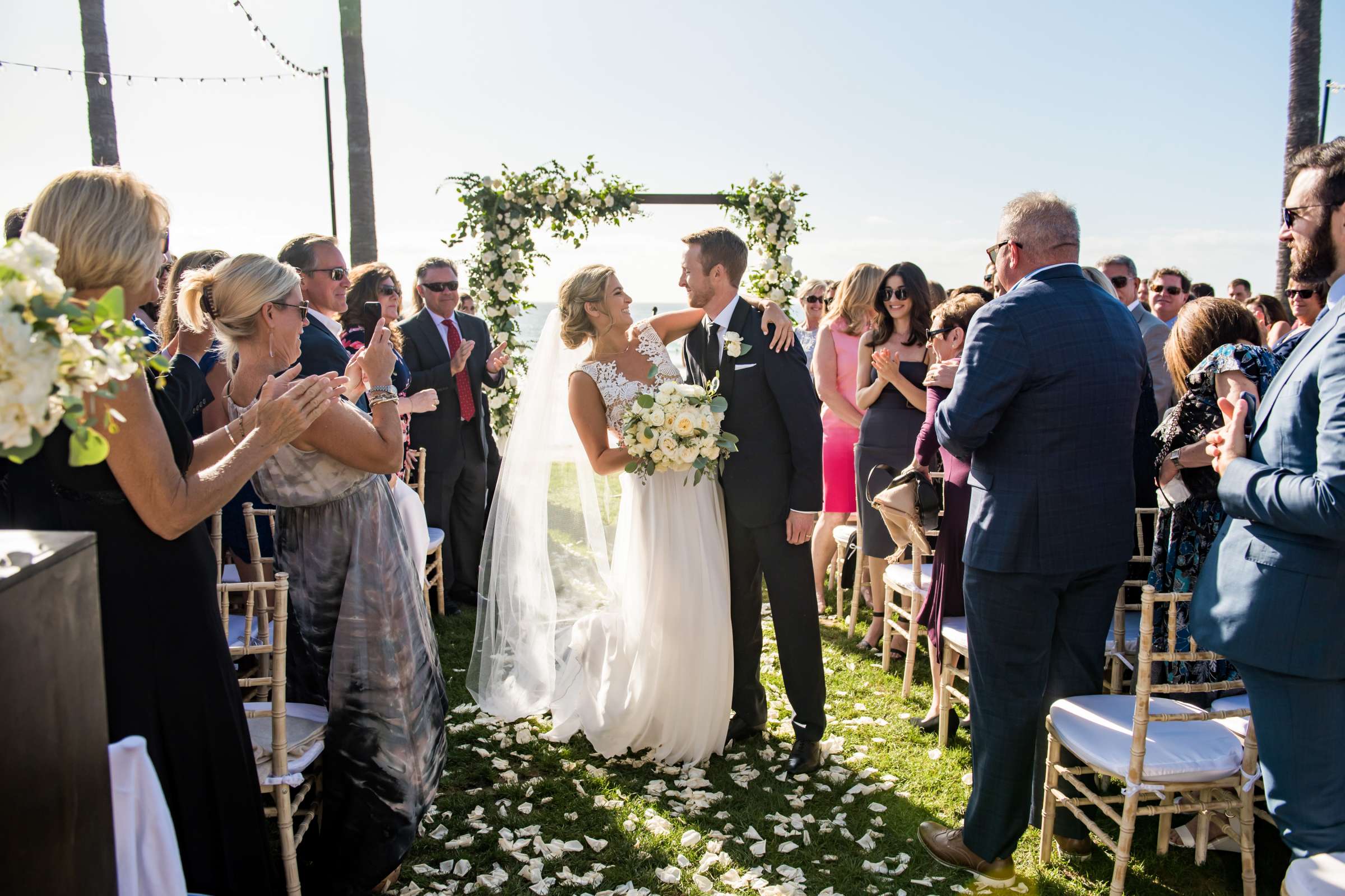 Scripps Seaside Forum Wedding coordinated by First Comes Love Weddings & Events, Kiley and Robert Wedding Photo #580322 by True Photography