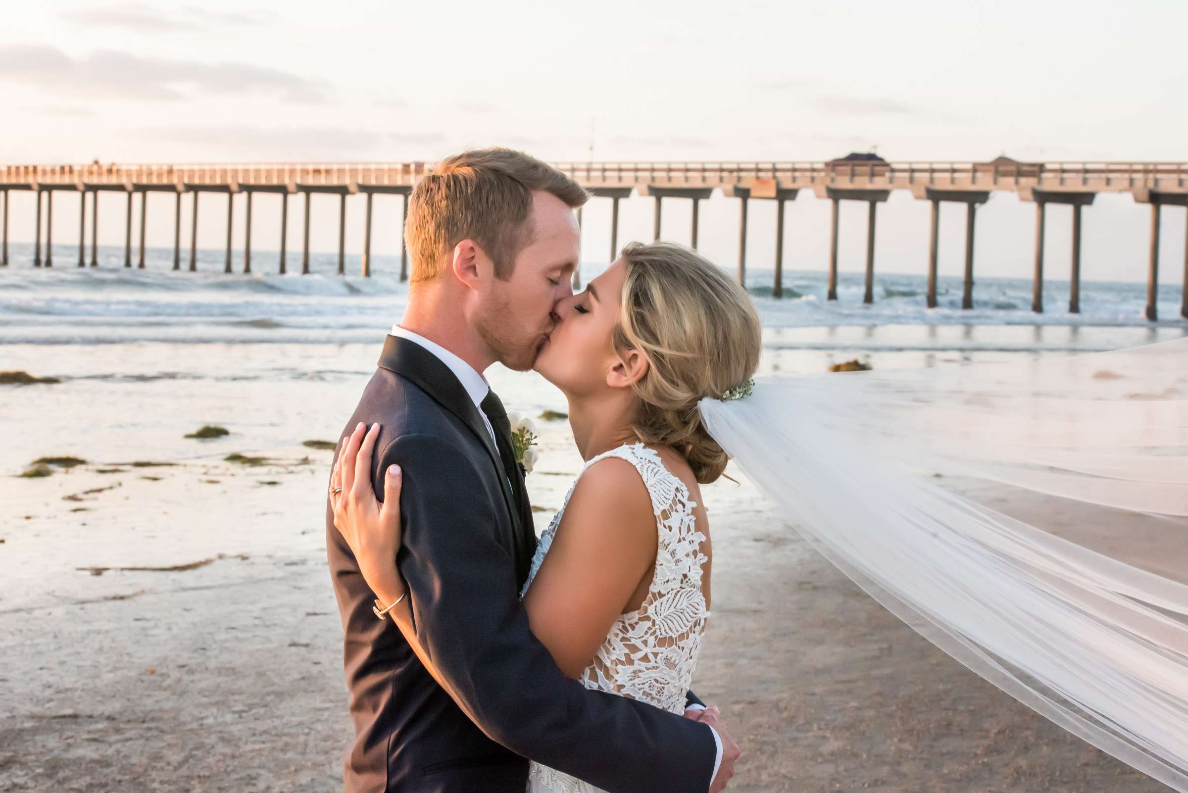 Scripps Seaside Forum Wedding coordinated by First Comes Love Weddings & Events, Kiley and Robert Wedding Photo #580357 by True Photography