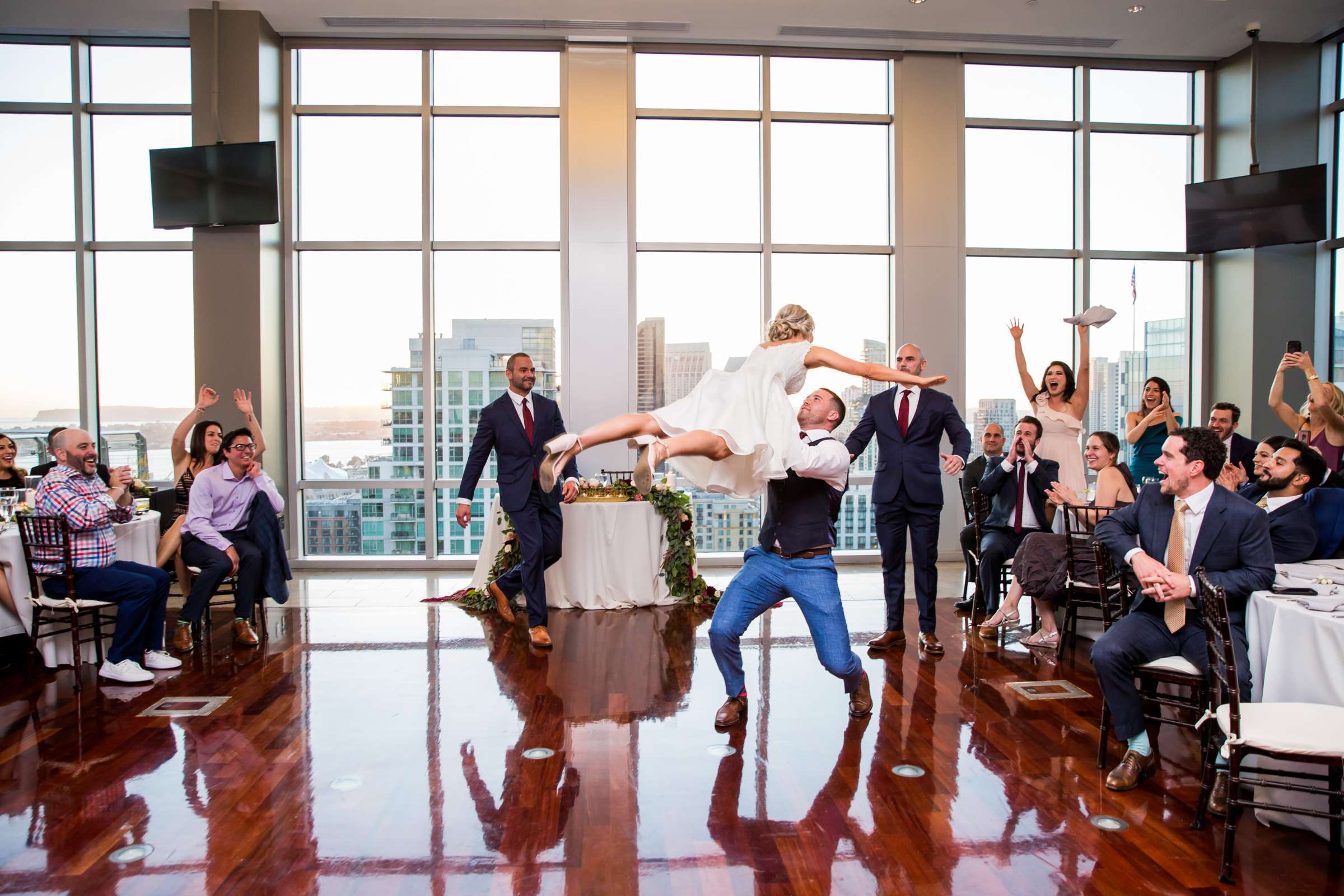 The Ultimate Skybox Wedding, Heather and Drew Wedding Photo #127 by True Photography