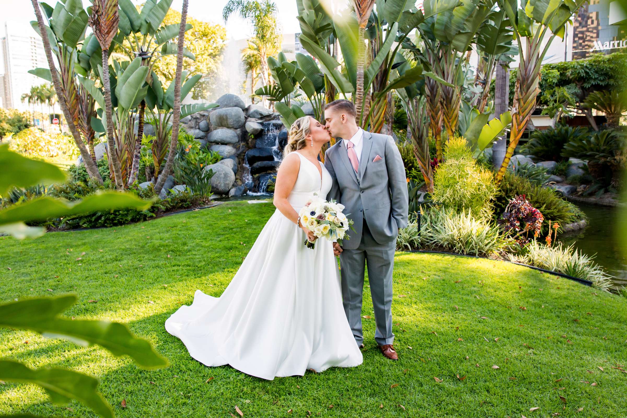 Marriott Marquis San Diego Marina Wedding coordinated by First Comes Love Weddings & Events, Ashlee and John Wedding Photo #19 by True Photography