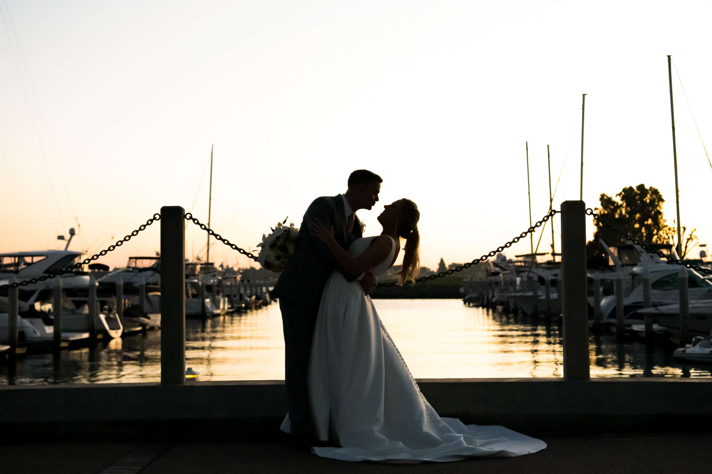 Marriott Marquis San Diego Marina Wedding coordinated by First Comes Love Weddings & Events, Ashlee and John Wedding Photo #29 by True Photography