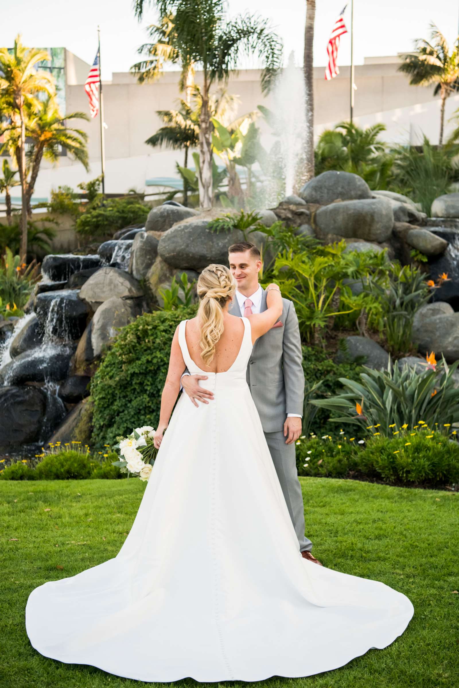 Marriott Marquis San Diego Marina Wedding coordinated by First Comes Love Weddings & Events, Ashlee and John Wedding Photo #62 by True Photography
