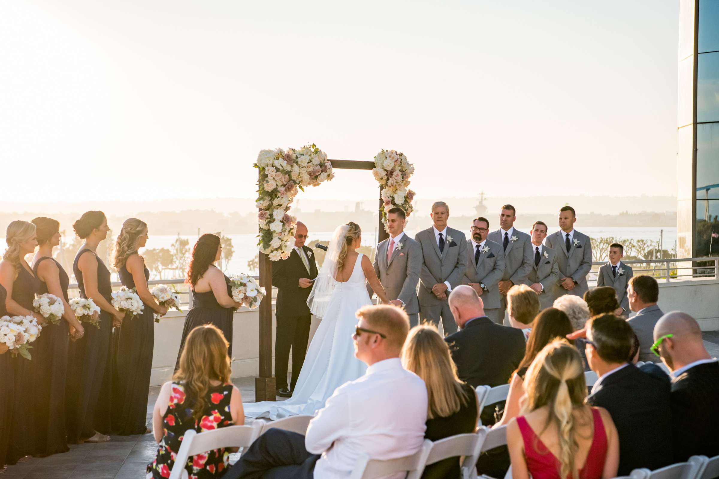 Marriott Marquis San Diego Marina Wedding coordinated by First Comes Love Weddings & Events, Ashlee and John Wedding Photo #76 by True Photography