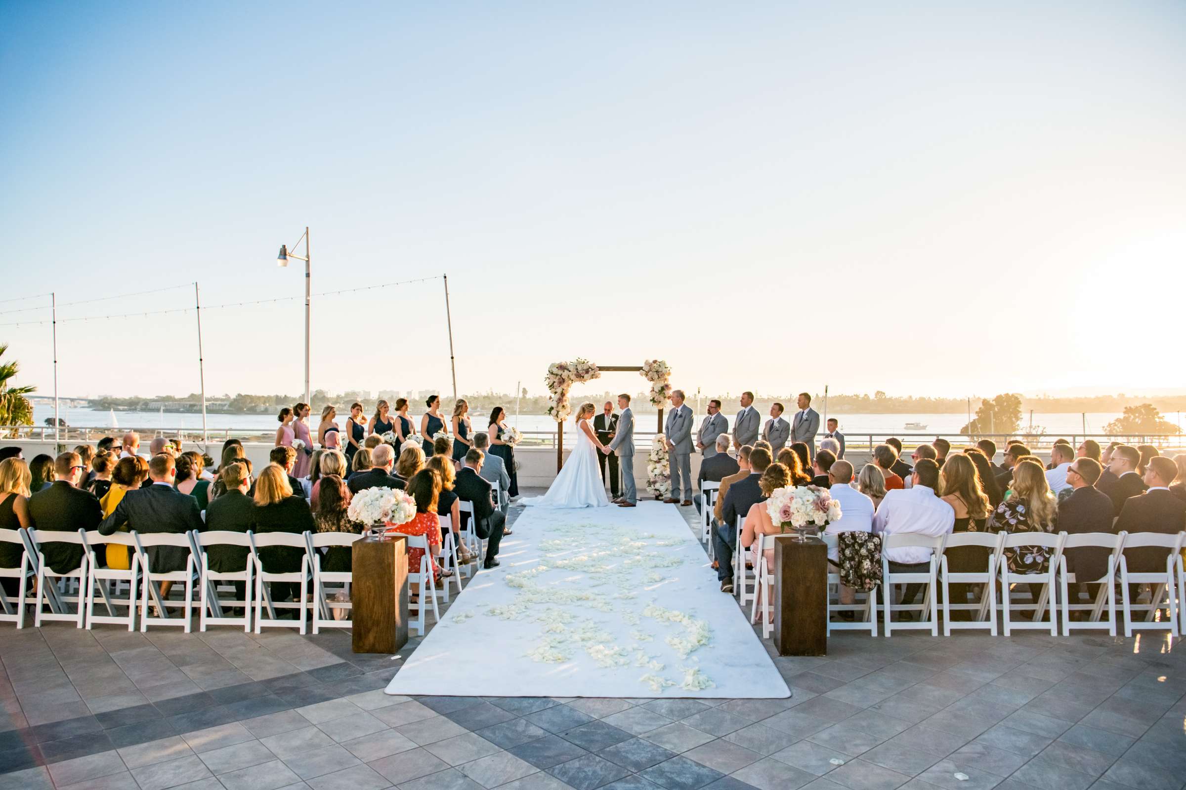 Marriott Marquis San Diego Marina Wedding coordinated by First Comes Love Weddings & Events, Ashlee and John Wedding Photo #77 by True Photography