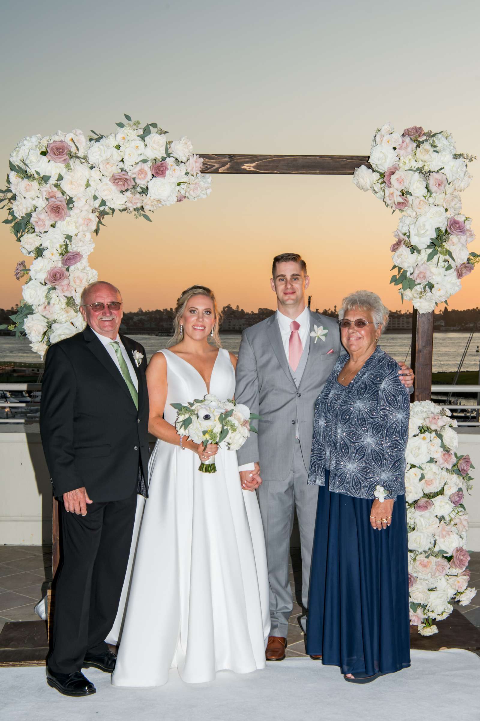 Marriott Marquis San Diego Marina Wedding coordinated by First Comes Love Weddings & Events, Ashlee and John Wedding Photo #93 by True Photography
