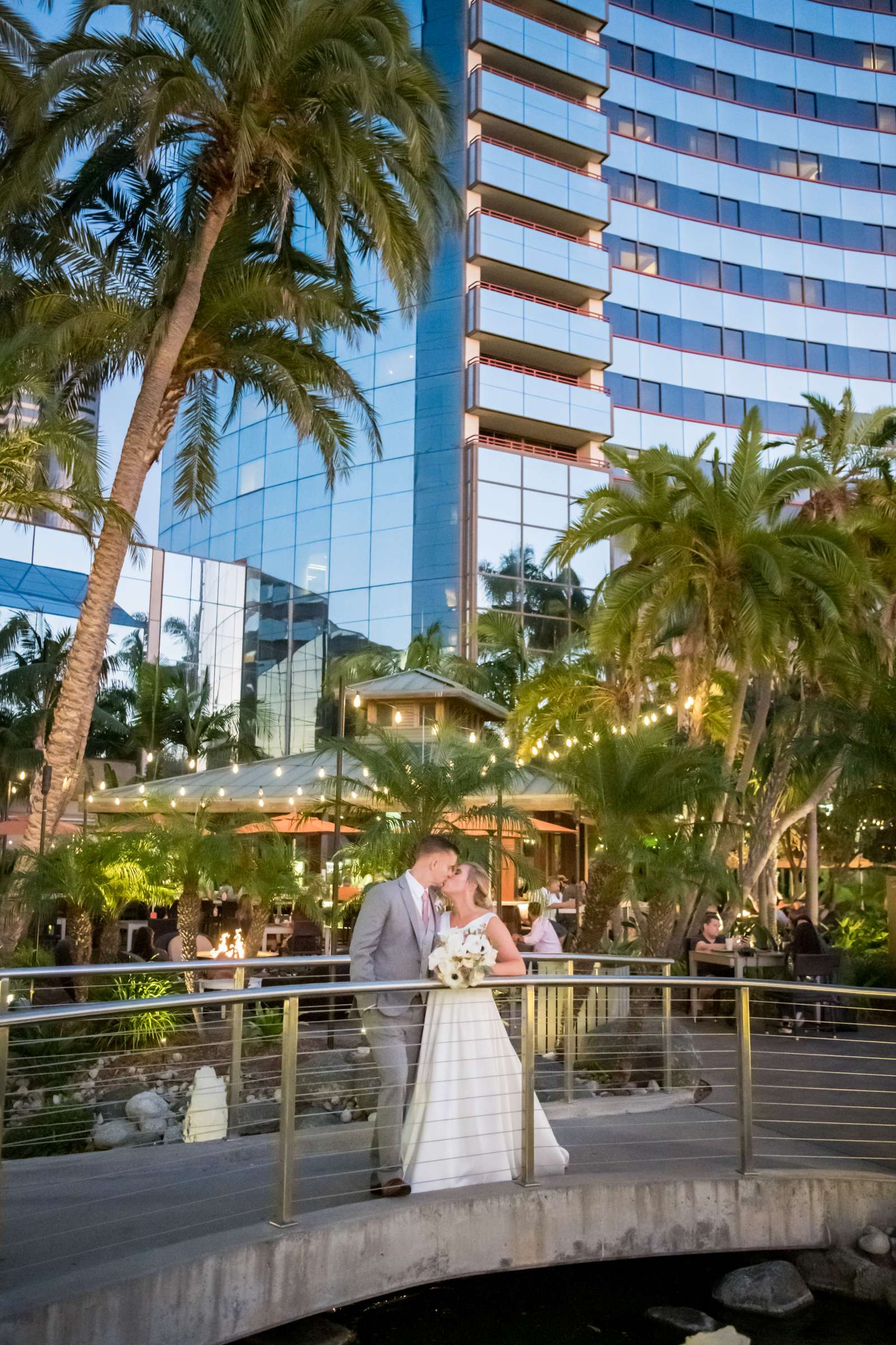 Marriott Marquis San Diego Marina Wedding coordinated by First Comes Love Weddings & Events, Ashlee and John Wedding Photo #100 by True Photography