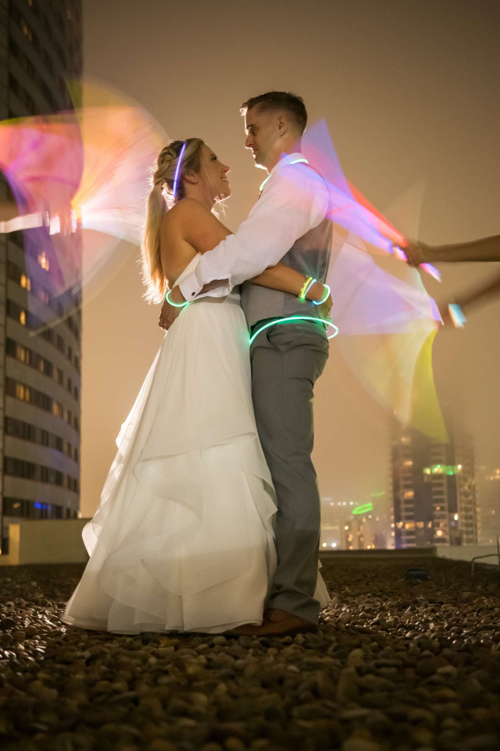 Marriott Marquis San Diego Marina Wedding coordinated by First Comes Love Weddings & Events, Ashlee and John Wedding Photo #123 by True Photography