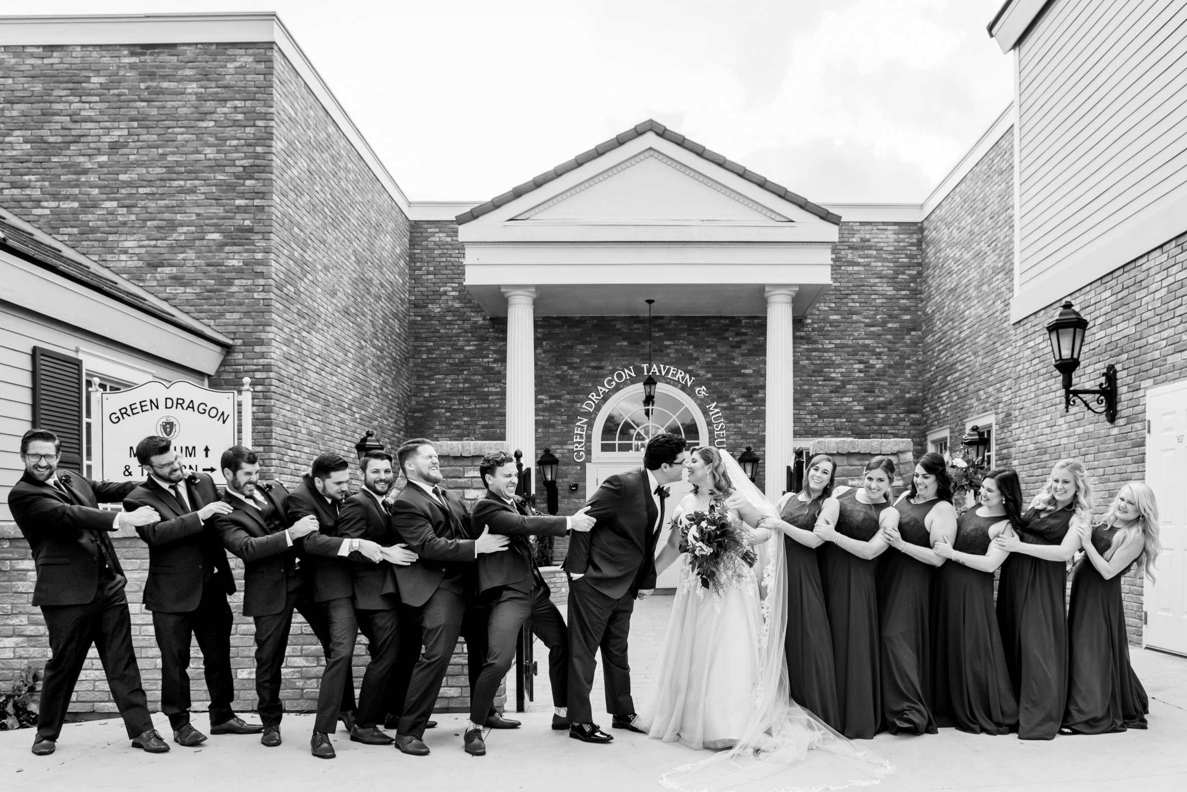Green Dragon Tavern and Museum Wedding coordinated by Events Inspired SD, Glory and Gino Wedding Photo #597137 by True Photography