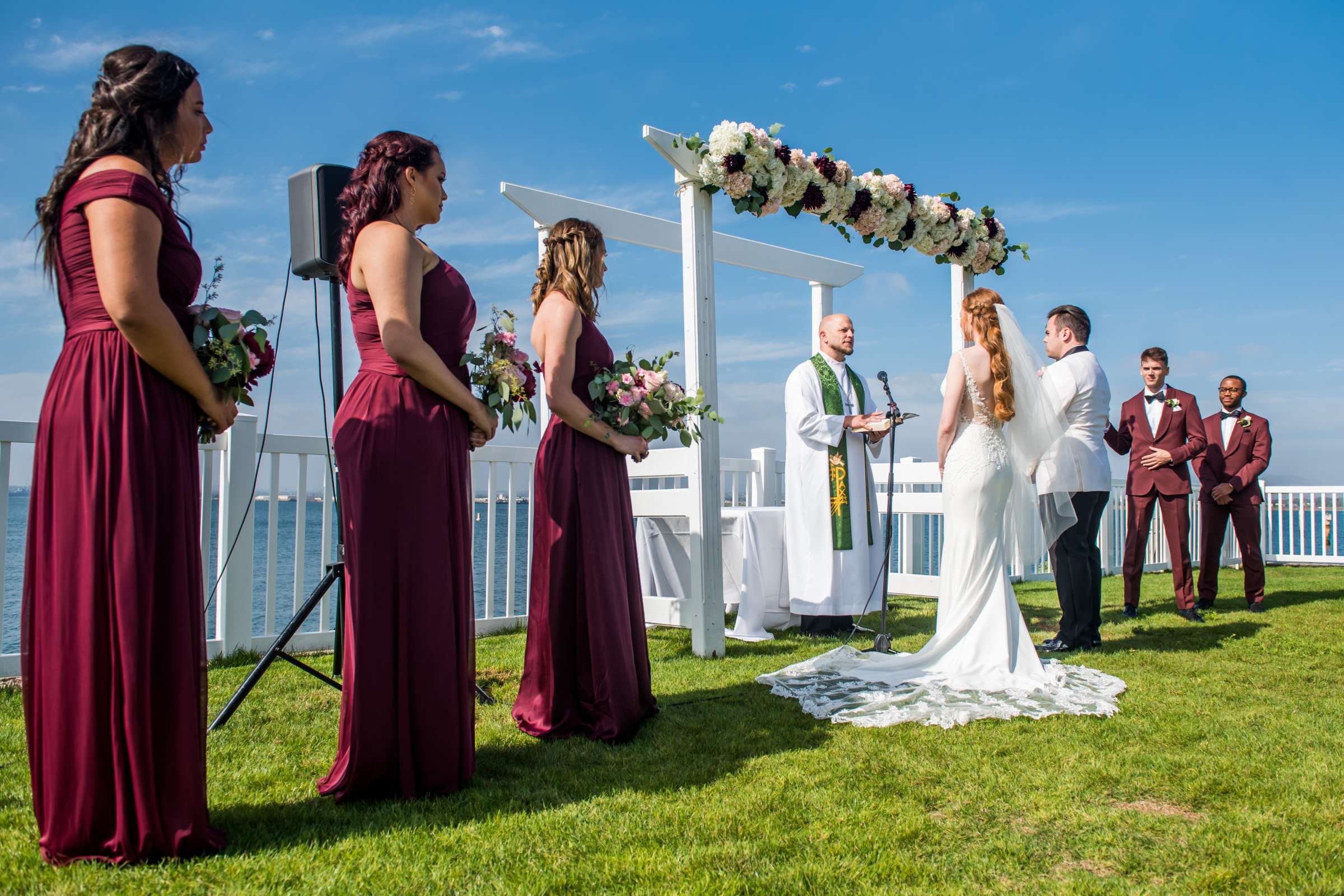 Coronado Cays Yacht Club Wedding coordinated by Selina Rose Weddings & Events, Jessica and Brandon Wedding Photo #606418 by True Photography