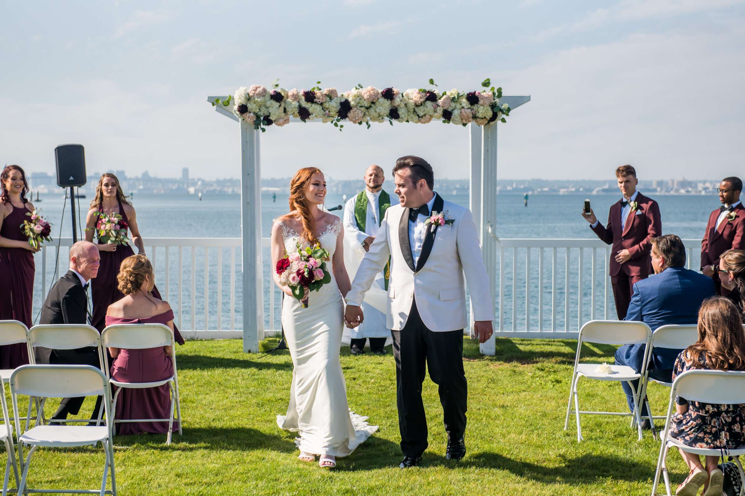 Coronado Cays Yacht Club Wedding coordinated by Selina Rose Weddings & Events, Jessica and Brandon Wedding Photo #606428 by True Photography