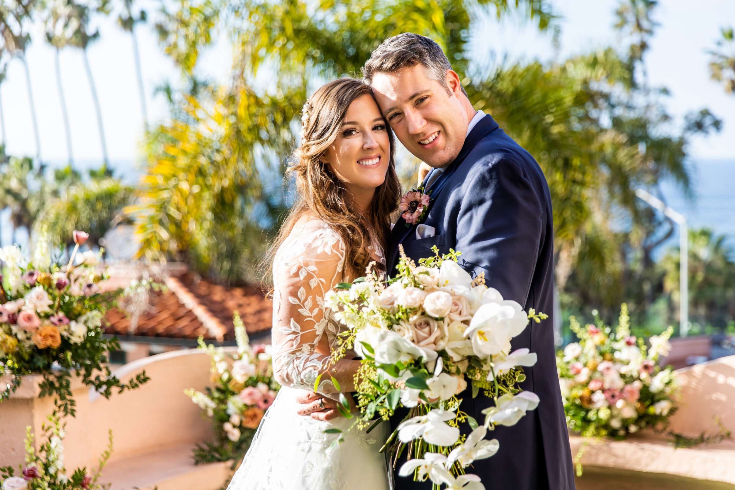 La Valencia Wedding coordinated by First Comes Love Weddings & Events, Courtney and Mike Wedding Photo #5 by True Photography