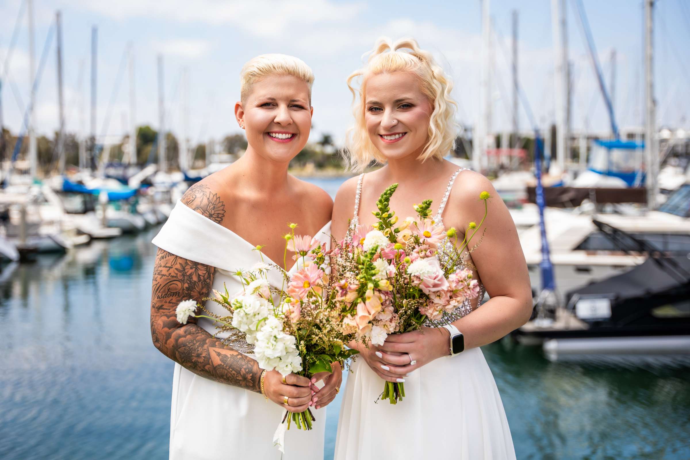 Harbor View Loft Wedding, Bailey and Dani Wedding Photo #1 by True Photography