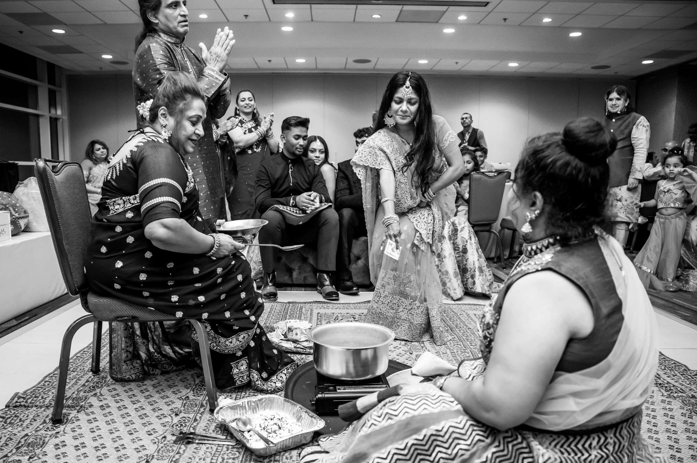 Hilton San Diego Bayfront Event, Shivani and Joey Mehndi, Haldi and Sangeet Event Photo #31 by True Photography