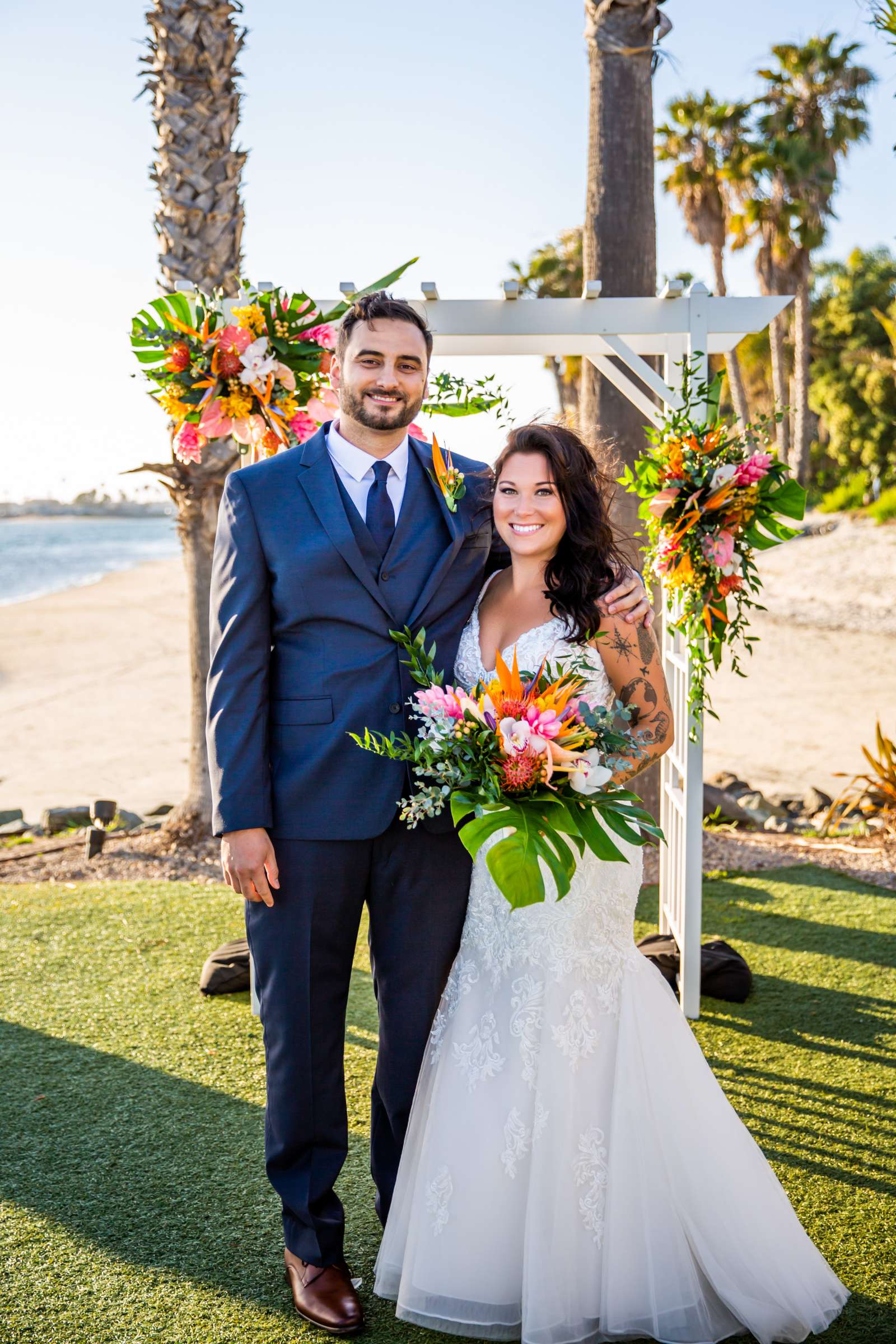 Paradise Point Wedding coordinated by Holly Kalkin Weddings, Jenna and Jeffrey Wedding Photo #624678 by True Photography