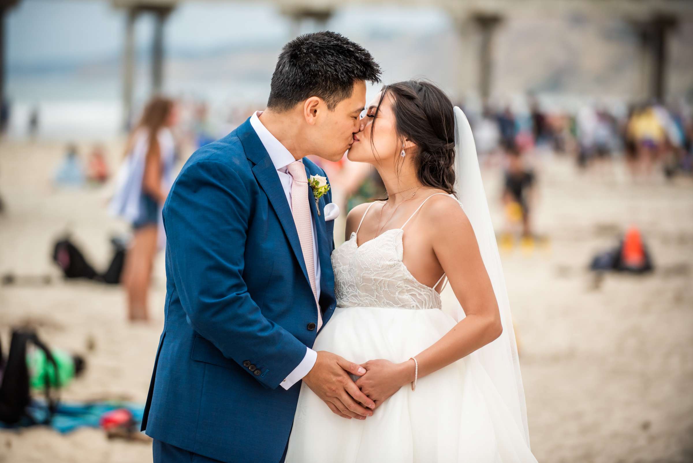Scripps Seaside Forum Wedding coordinated by Willmus Weddings, Quynh and Tyler Wedding Photo #125 by True Photography