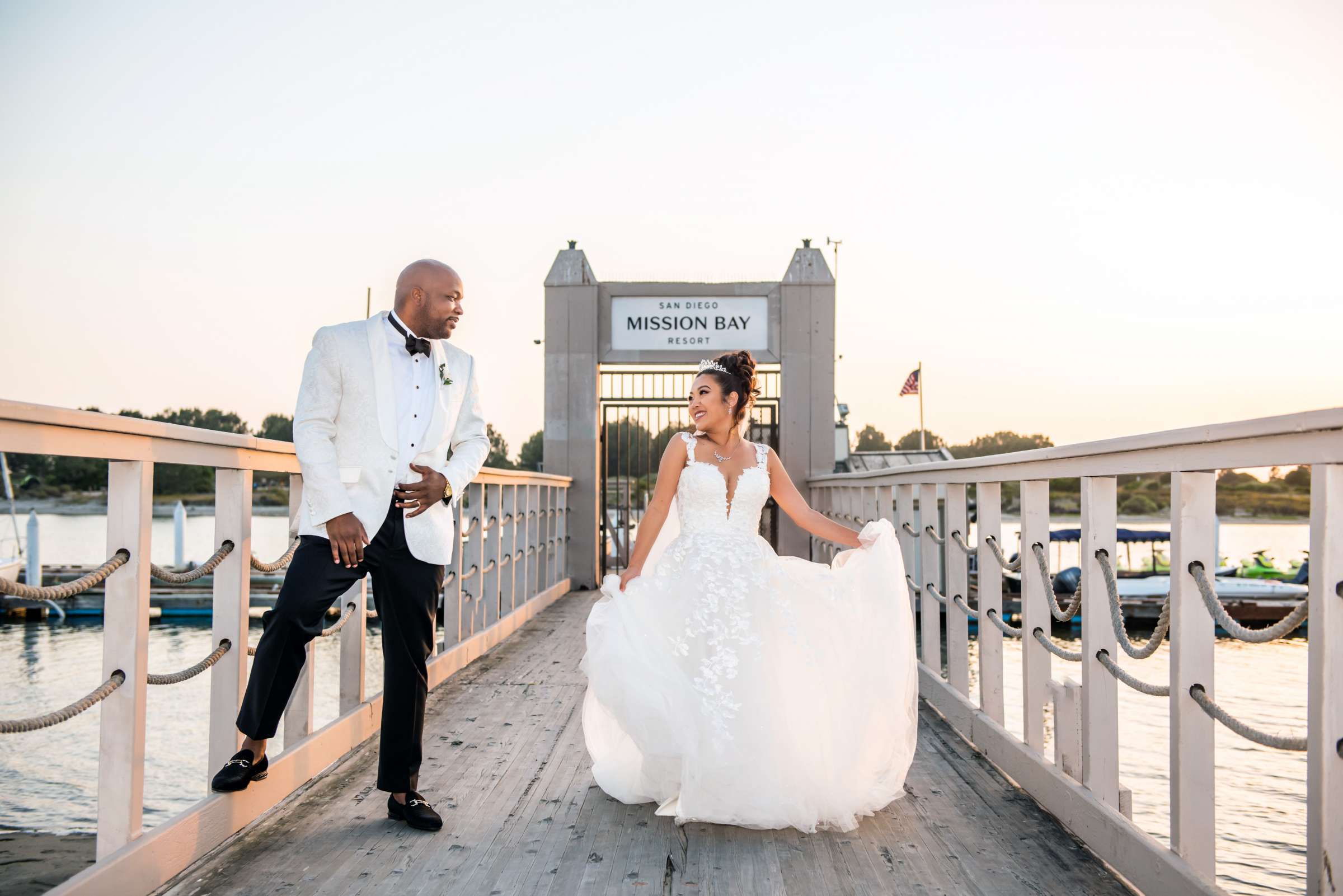 San Diego Mission Bay Resort Wedding coordinated by Elements of Style, Ruth and Lewis Wedding Photo #5 by True Photography