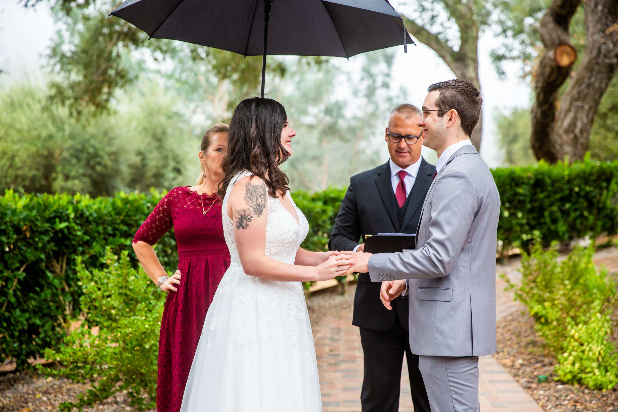 Mt Woodson Castle Wedding, Valerie and Ian Wedding Photo #70 by True Photography