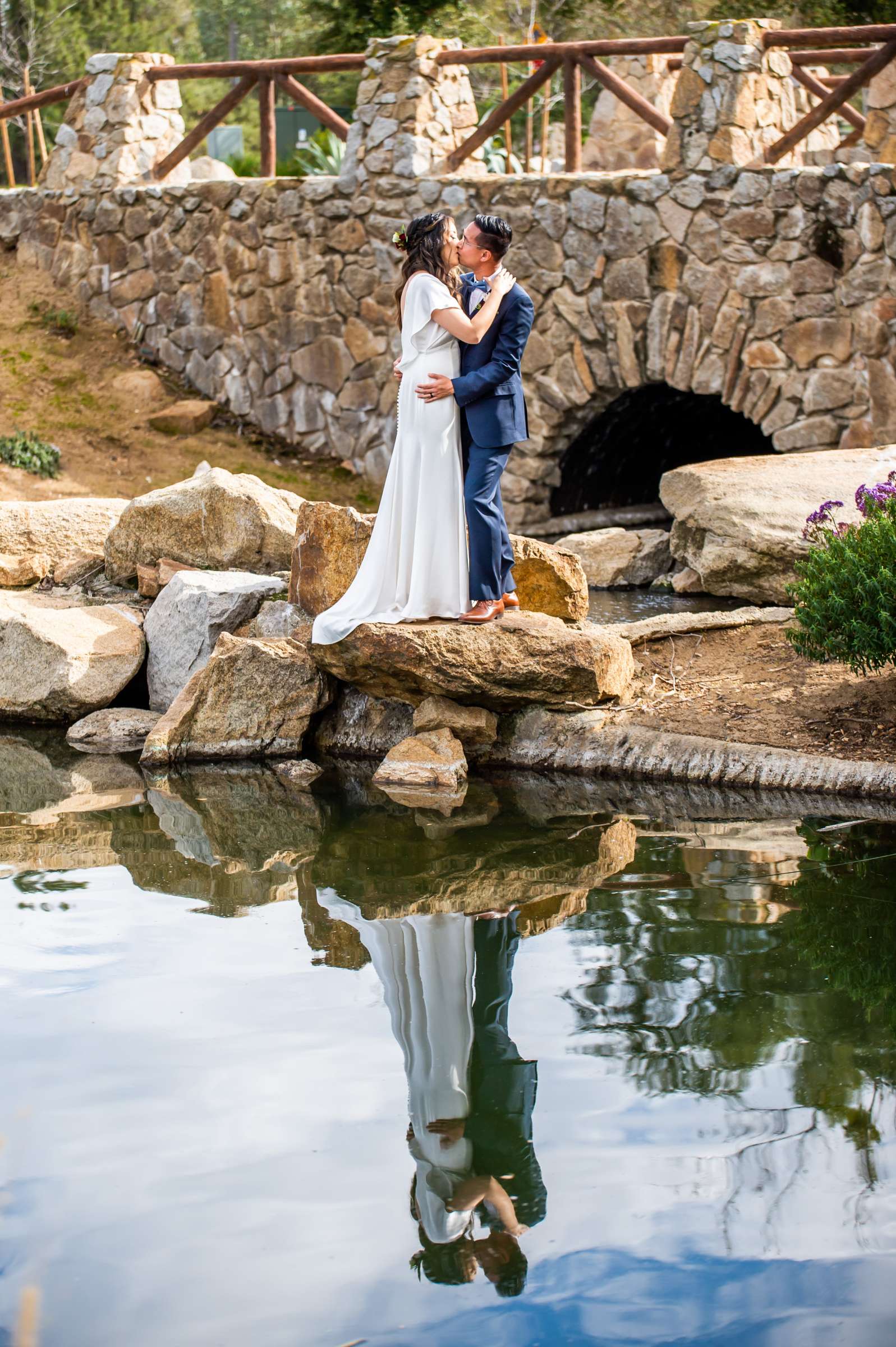 Mt Woodson Castle Wedding coordinated by Personal Touch Dining, Rebecca and Philip Wedding Photo #3 by True Photography