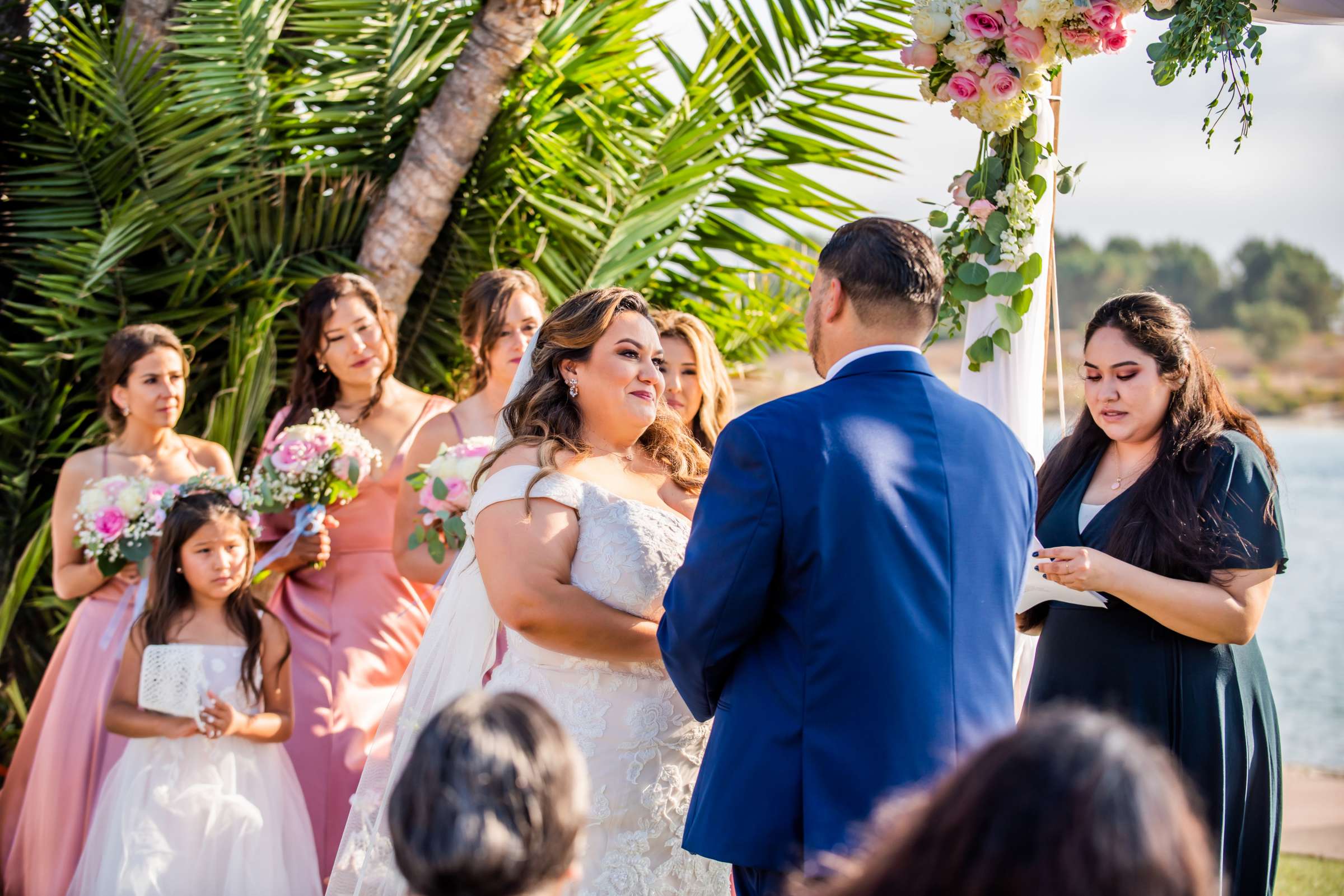 San Diego Mission Bay Resort Wedding coordinated by Elements of Style, Stefanie and Raymond Wedding Photo #16 by True Photography