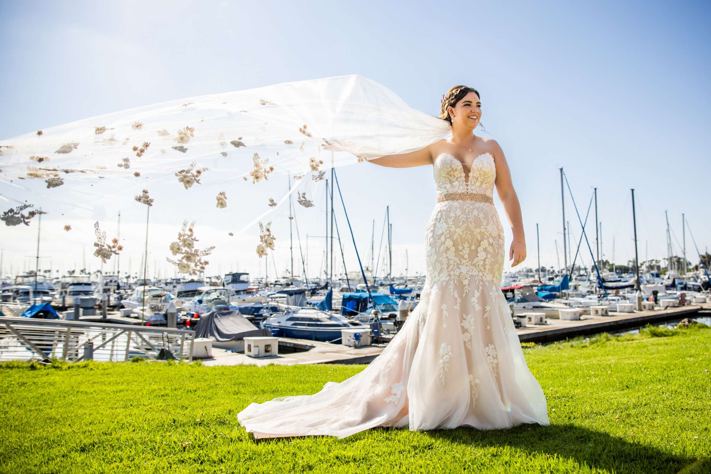 Marina Village Conference Center Wedding coordinated by Leviosa Events, Gabriella and Joel Wedding Photo #2 by True Photography
