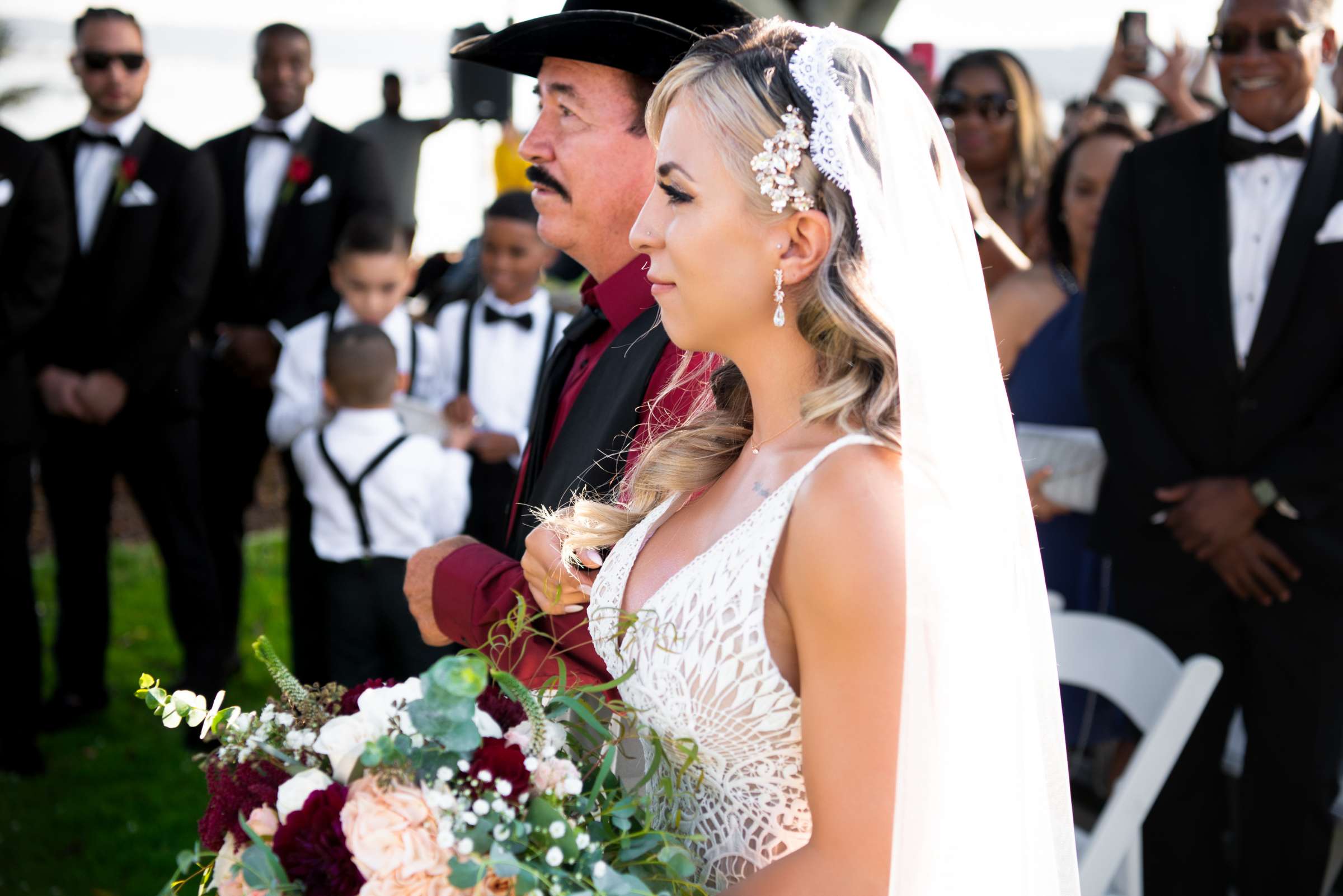 Harbor View Loft Wedding, Griselda and Joshua Wedding Photo #20 by True Photography