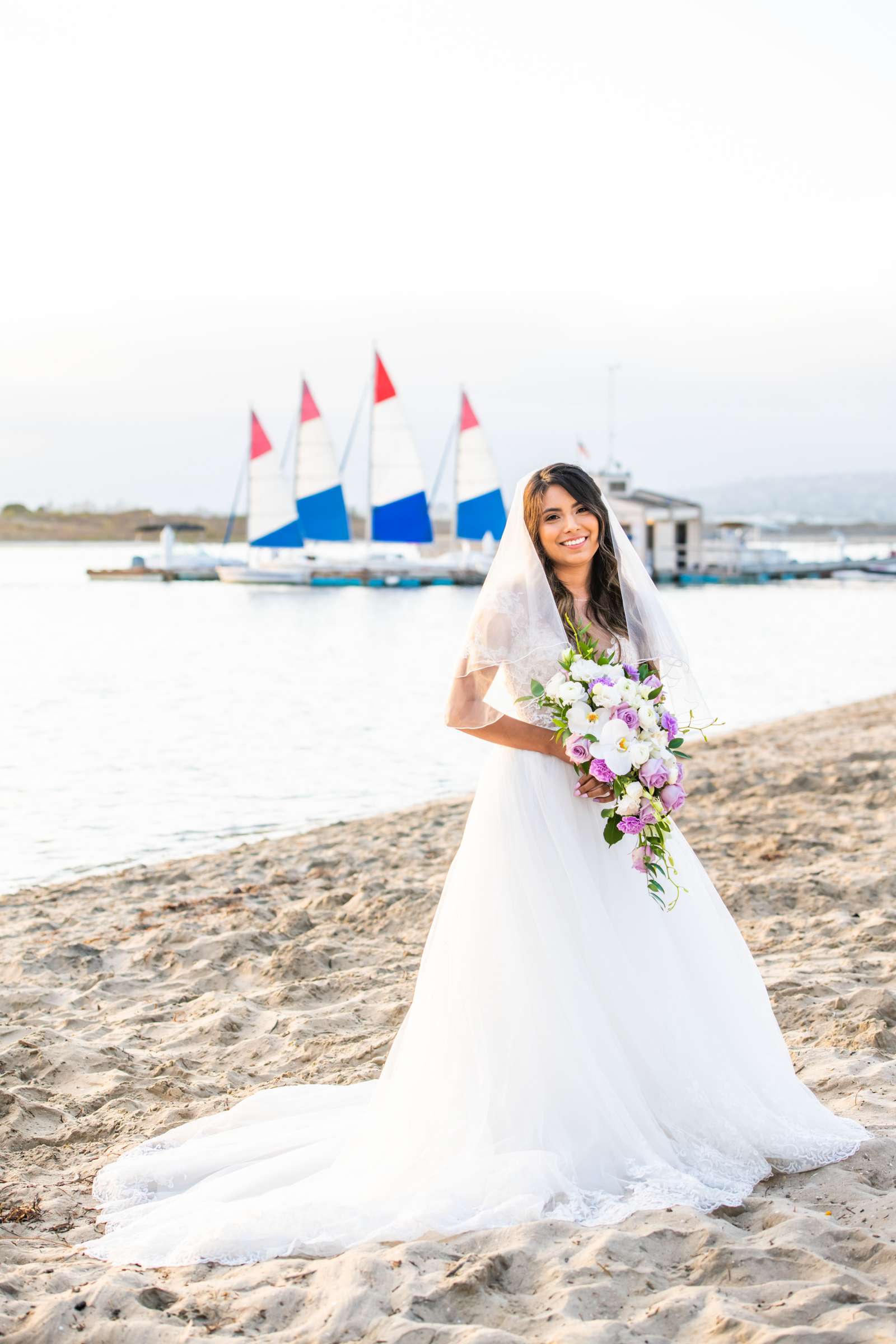 San Diego Mission Bay Resort Wedding coordinated by Elements of Style, Ana and Bobby Wedding Photo #7 by True Photography
